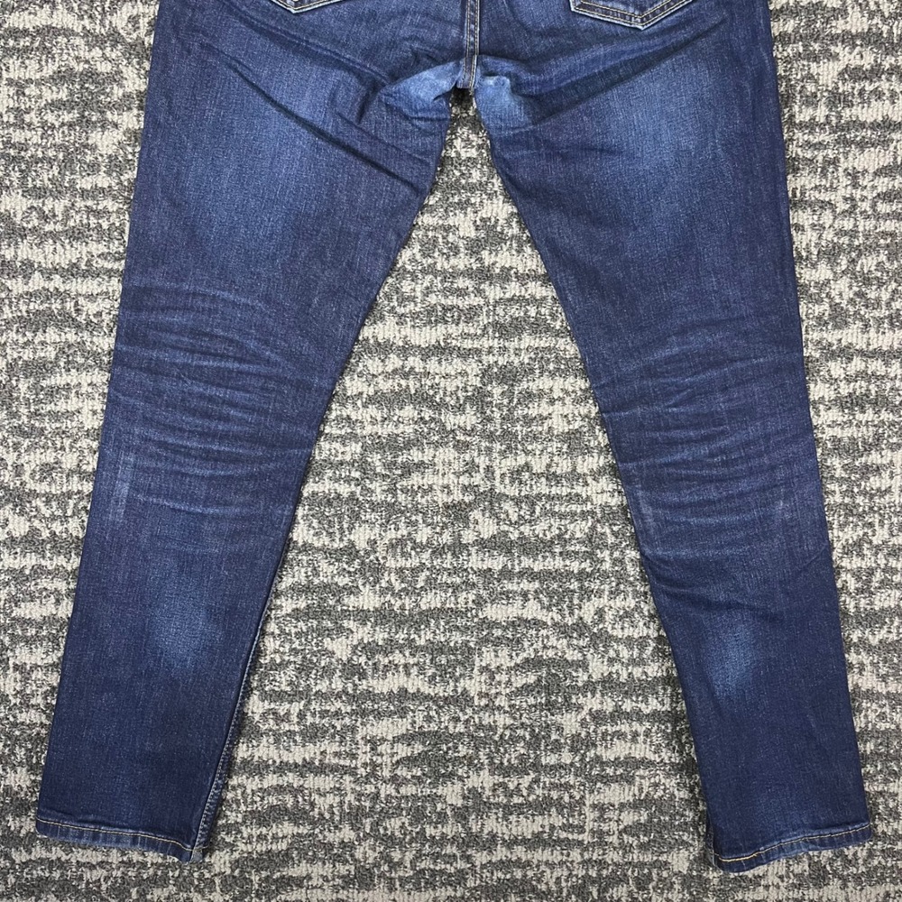 Levi's 511 Slim Fit Jeans Mens 34x34 Dark Wash Indigo Denim WaterLess 04511-1042 - Picture 11 of 12